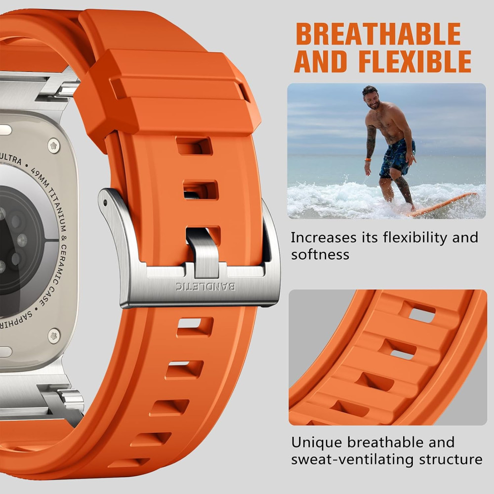 Ремінець R-Steel Sport + Military Band для Apple Watch Ultra 2